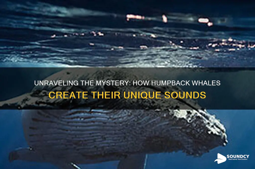 how do humpback whales produce sound