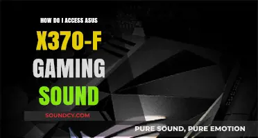 Accessing ASUS X370-F Gaming Sound: A Step-by-Step Guide for Users