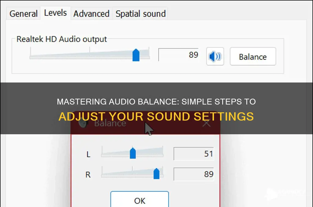 how do i adjust my sound