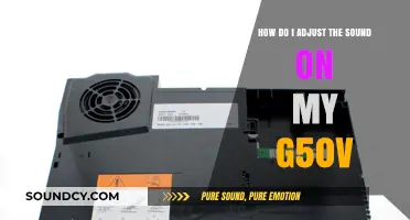 Adjusting Sound on Your G50V: A Step-by-Step Guide for Optimal Audio