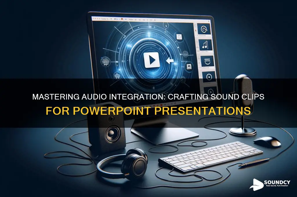 how do i create a sound clip for powerpoint