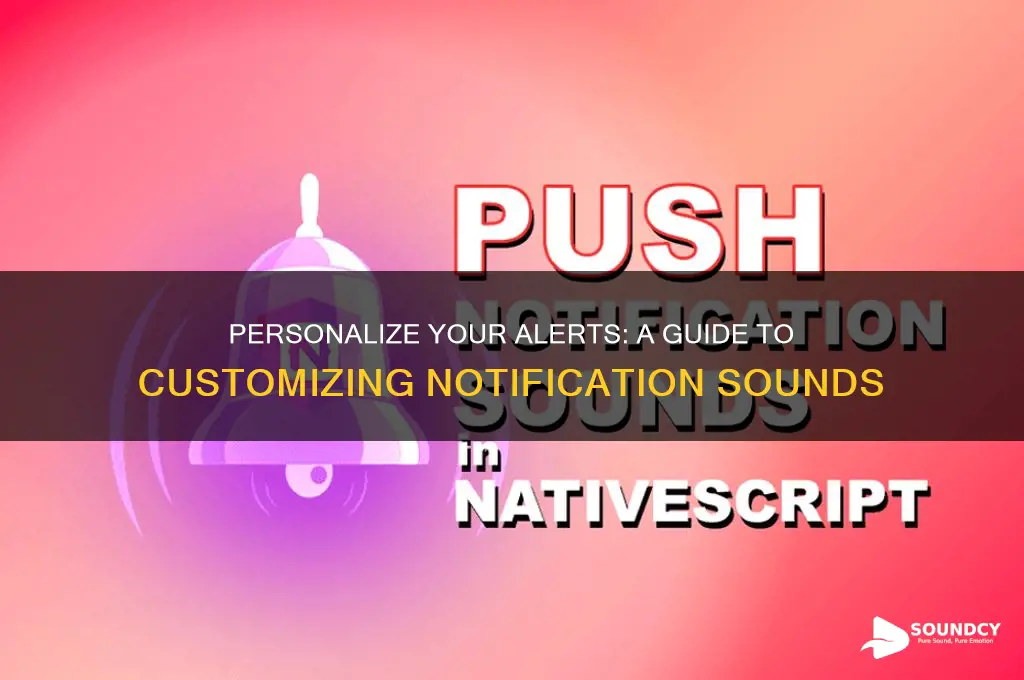 how do i customize notification sounds