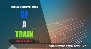 Capturing the Rhythms: How to Describe the Sound of a Train