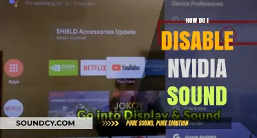 How to Disable NVIDIA Sound: A Quick Step-by-Step Guide