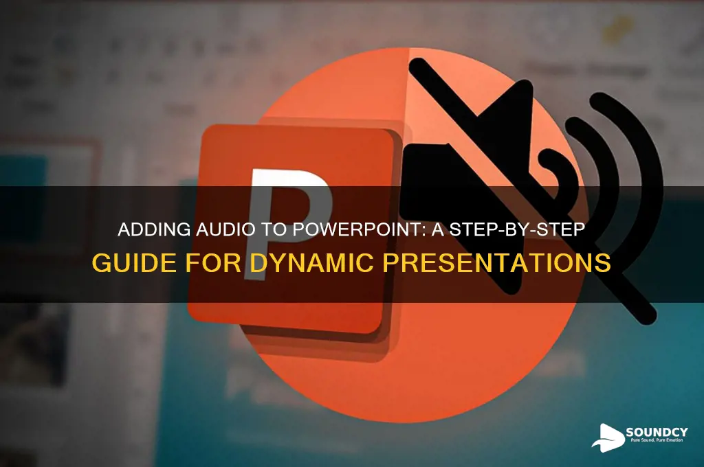 how do i do a powerpoint presentation with sounds