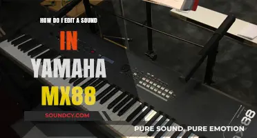 Mastering Sound Editing on Yamaha MX88: A Step-by-Step Guide