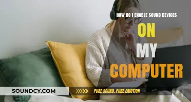 Enable Sound Devices on Your Computer: A Step-by-Step Troubleshooting Guide