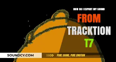 Exporting Your Sound from Tracktion T7: A Step-by-Step Guide