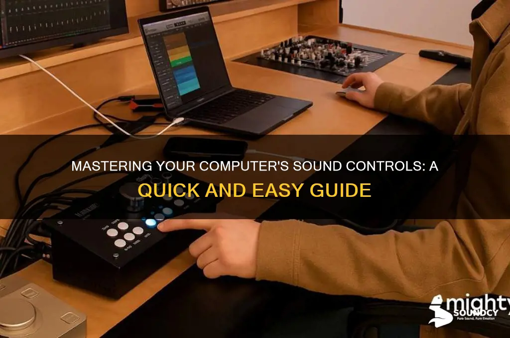 how do i find sound controls on my computer