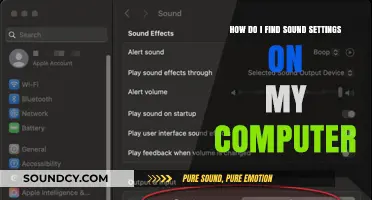Quick Guide to Locating and Adjusting Sound Settings on Your Computer