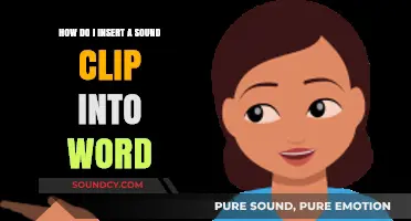 Inserting Sound Clips in Word: A Step-by-Step Guide for Beginners