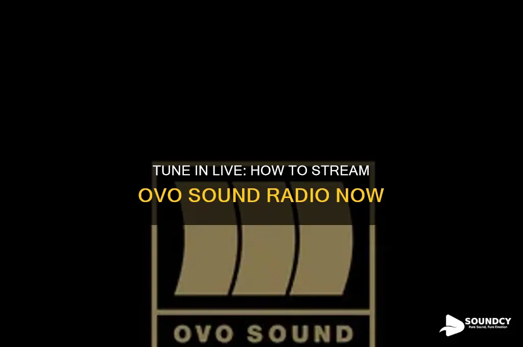 how do i listen to ovo sound radio live