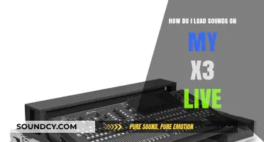 Loading Sounds on Your X3 Live: A Step-by-Step Guide