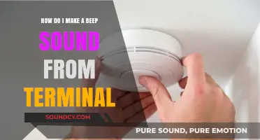 Mastering Terminal Tricks: How to Generate a Beep Sound Easily