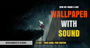 Create Immersive Live Wallpapers with Sound: A Step-by-Step Guide
