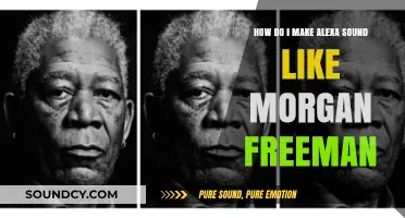 Transform Alexa's Voice: Get Morgan Freeman's Iconic Tone on Your Device