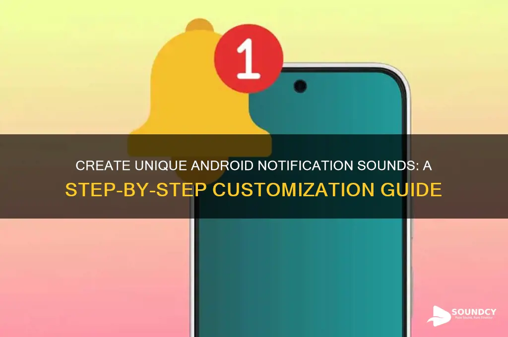 how do i make custom notification sounds for android