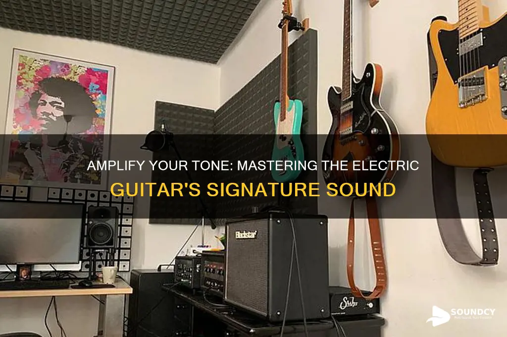 how do i make my electric guitar sound electric