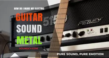 Mastering Metal Tone: Tips to Make Your Electric Guitar Sound Heavy