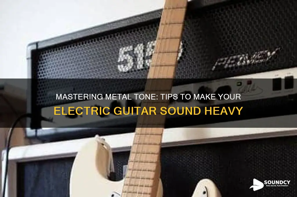 how do i make my electric guitar sound metal