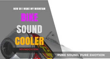 Upgrade Your Ride: Tips to Make Your Mountain Bike Sound Cooler