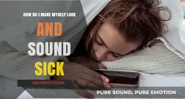 Mastering the Art of Looking and Sounding Believably Sick: Tips and Tricks