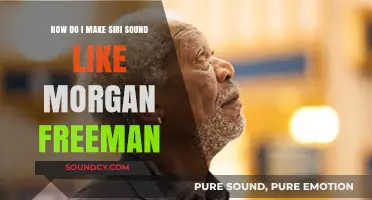 Transform Siri's Voice: A Guide to Morgan Freeman's Iconic Tone