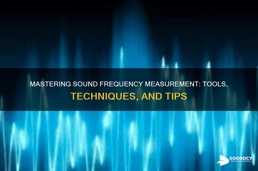 how do i measure sound frequency