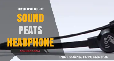 Pairing Your Left Sound Peats Headphone: A Step-by-Step Guide