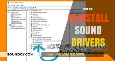Fix Audio Issues: Reinstall Sound Drivers