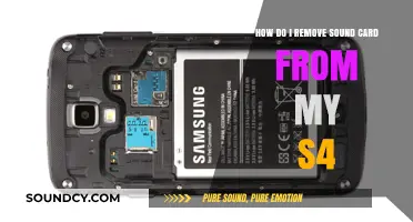 How to Safely Remove a Sound Card from Your Samsung S4