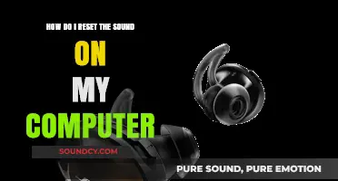 Quick Fix: Resetting Your Computer's Sound Settings in Simple Steps