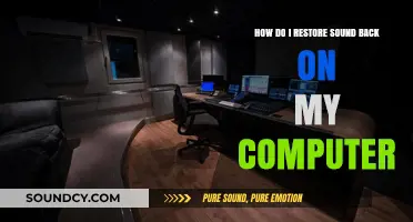 Quick Fixes to Restore Lost Sound on Your Computer