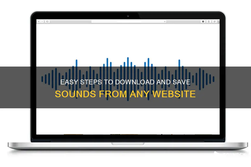 how do i save a sound from a website