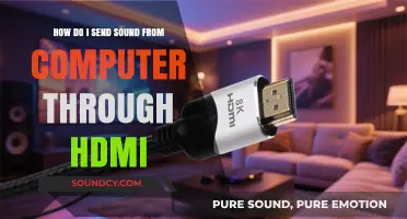 Send Computer Audio via HDMI: A Step-by-Step Guide