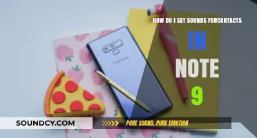 Customize Contact Sounds on Your Samsung Note 9: A Simple Guide