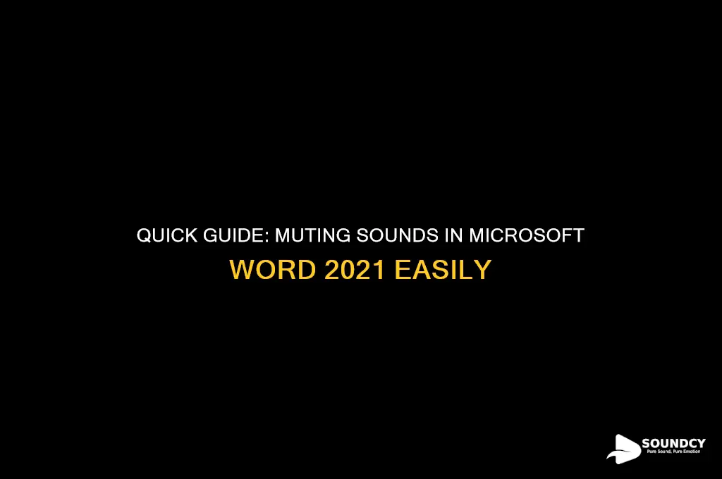 how do i shut off sounds in words 2