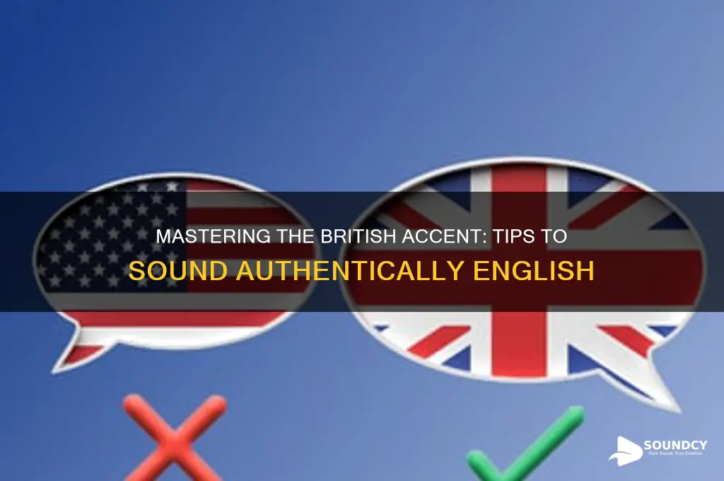 how do i sound british
