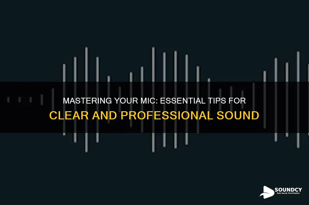 how do i sound mic