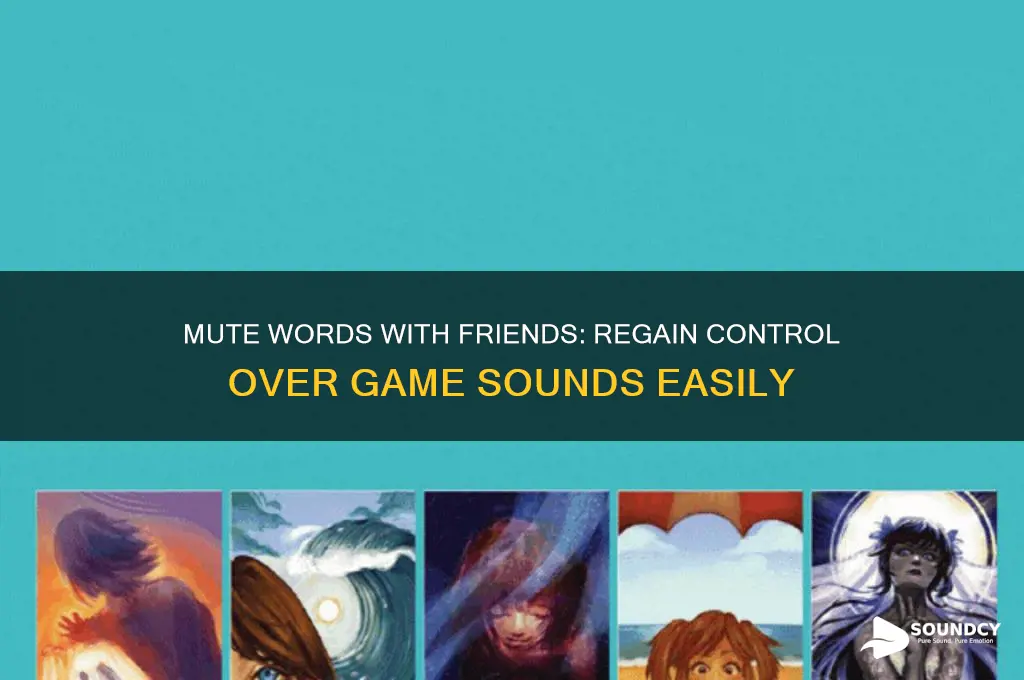 how do i stop words with friends controlling sound