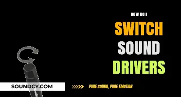 Switching Sound Drivers: A Step-by-Step Guide for Better Audio
