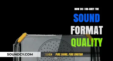 Un-Grey Sound Quality: A Step-by-Step Guide to Enhance Audio Formats