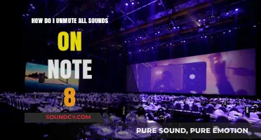 Unmute All Sounds on Your Note 8: Quick and Easy Steps