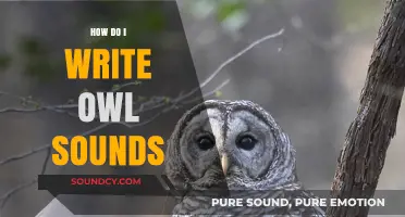 Mastering Owl Sounds: A Creative Guide to Writing Hoots and Calls