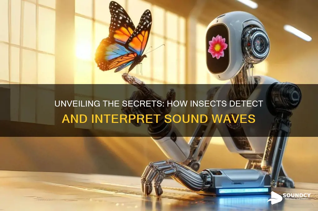 how do insects detect sound