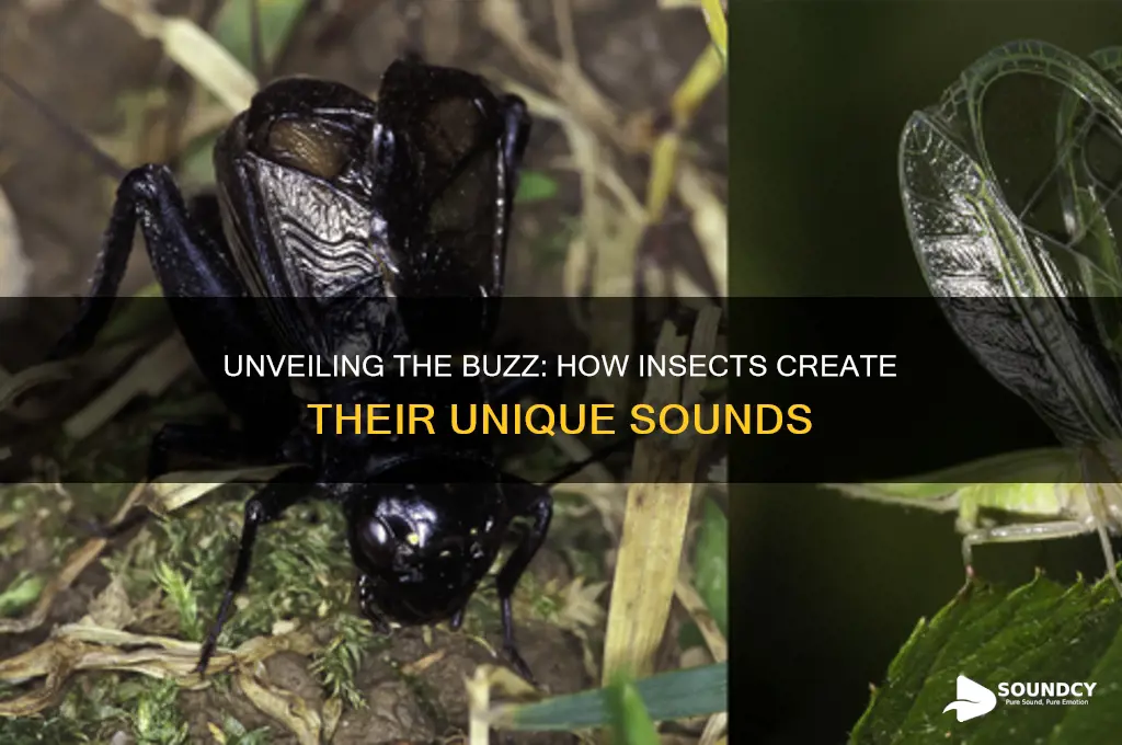 how do insects make sound