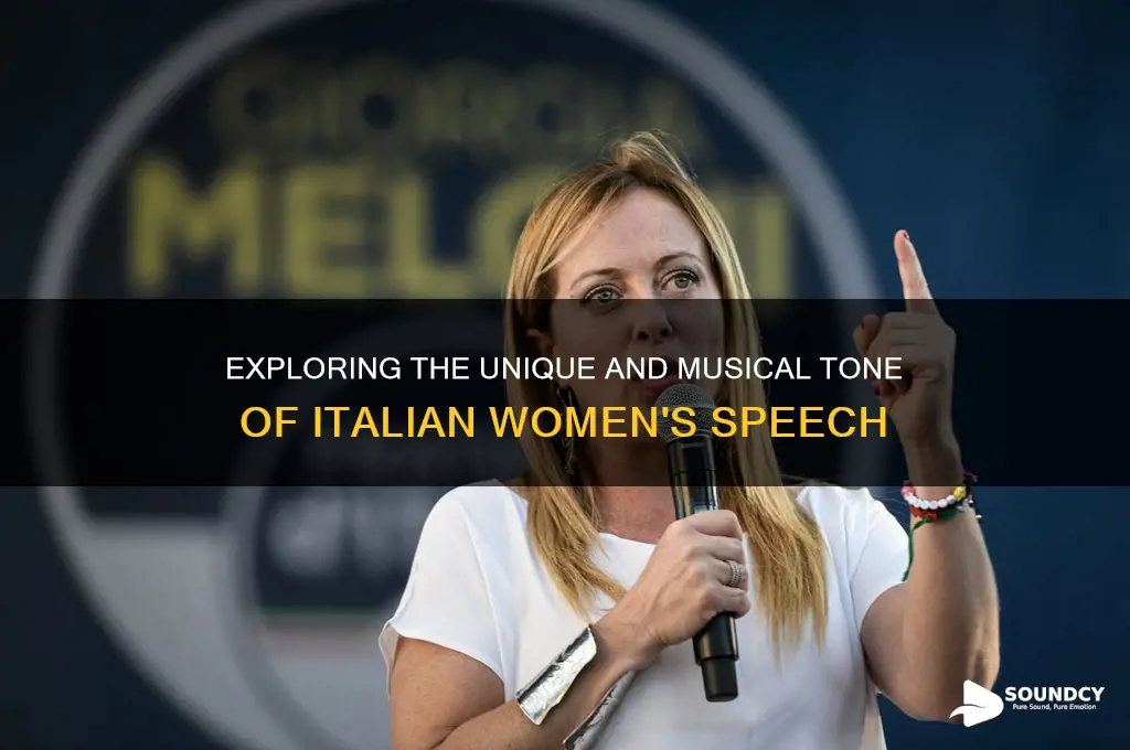 how do italian women sound