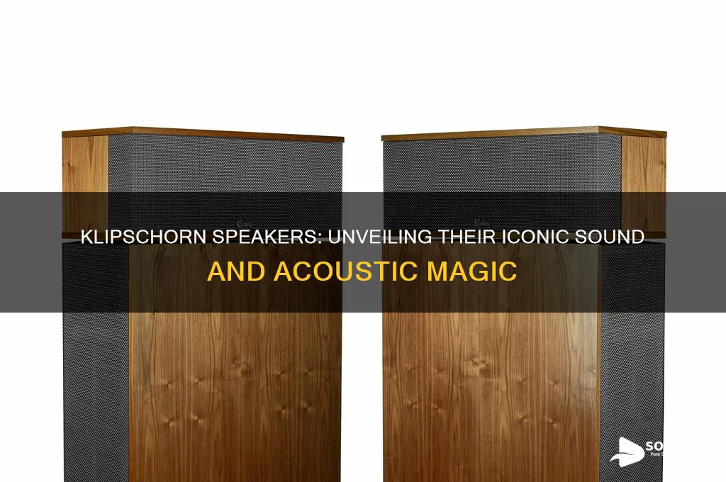 how do klipschorn speakers sound