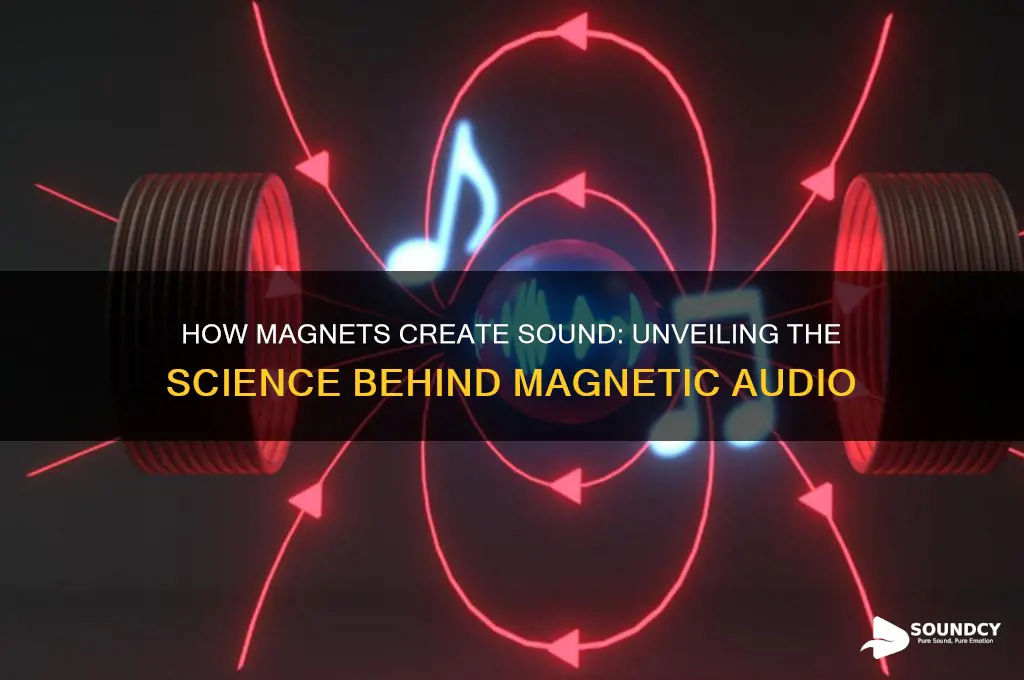how do magnets produce sound