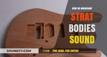 Mahogany Strat Bodies: Exploring Their Unique Tone and Sound Characteristics